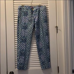 Lily Pulitzer Kelly Skinny Ankle Pant in Toe In